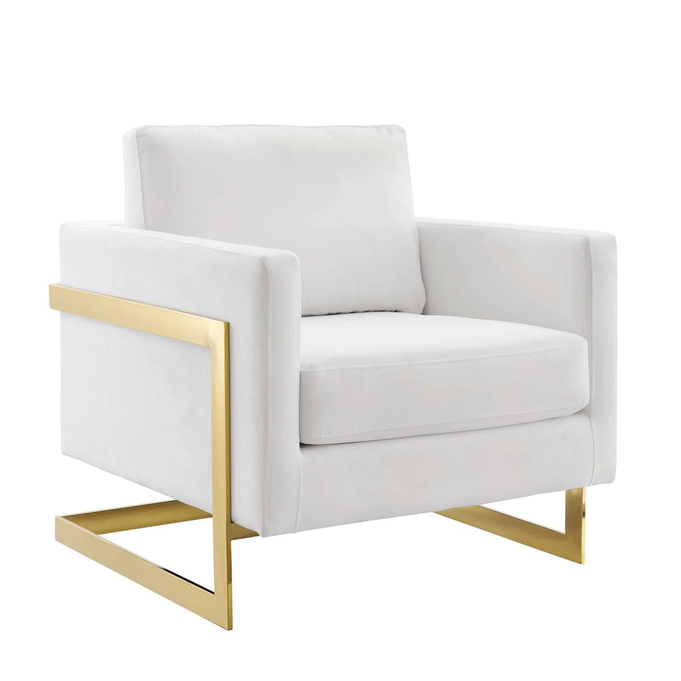 Modway Posse Performance Velvet Accent Chair - EEI-4390 | Accent Chairs | Modishstore - 8
