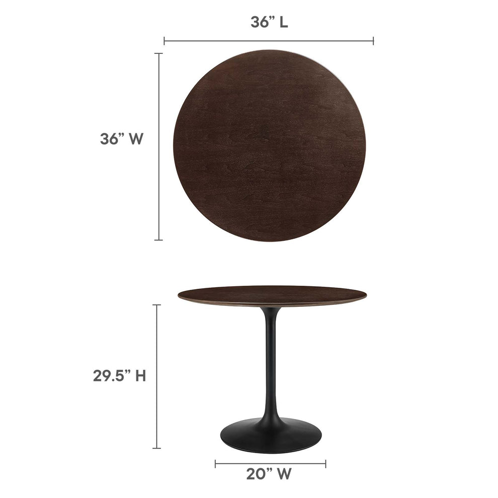 Lippa 36" Wood Dining Table By Modway - EEI-4862 | Dining Tables | Modishstore - 12