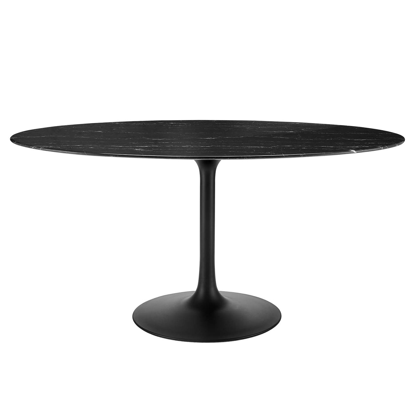 Lippa 60" Artificial Marble Oval Dining Table By Modway - EEI-4881 | Dining Tables | Modishstore - 8