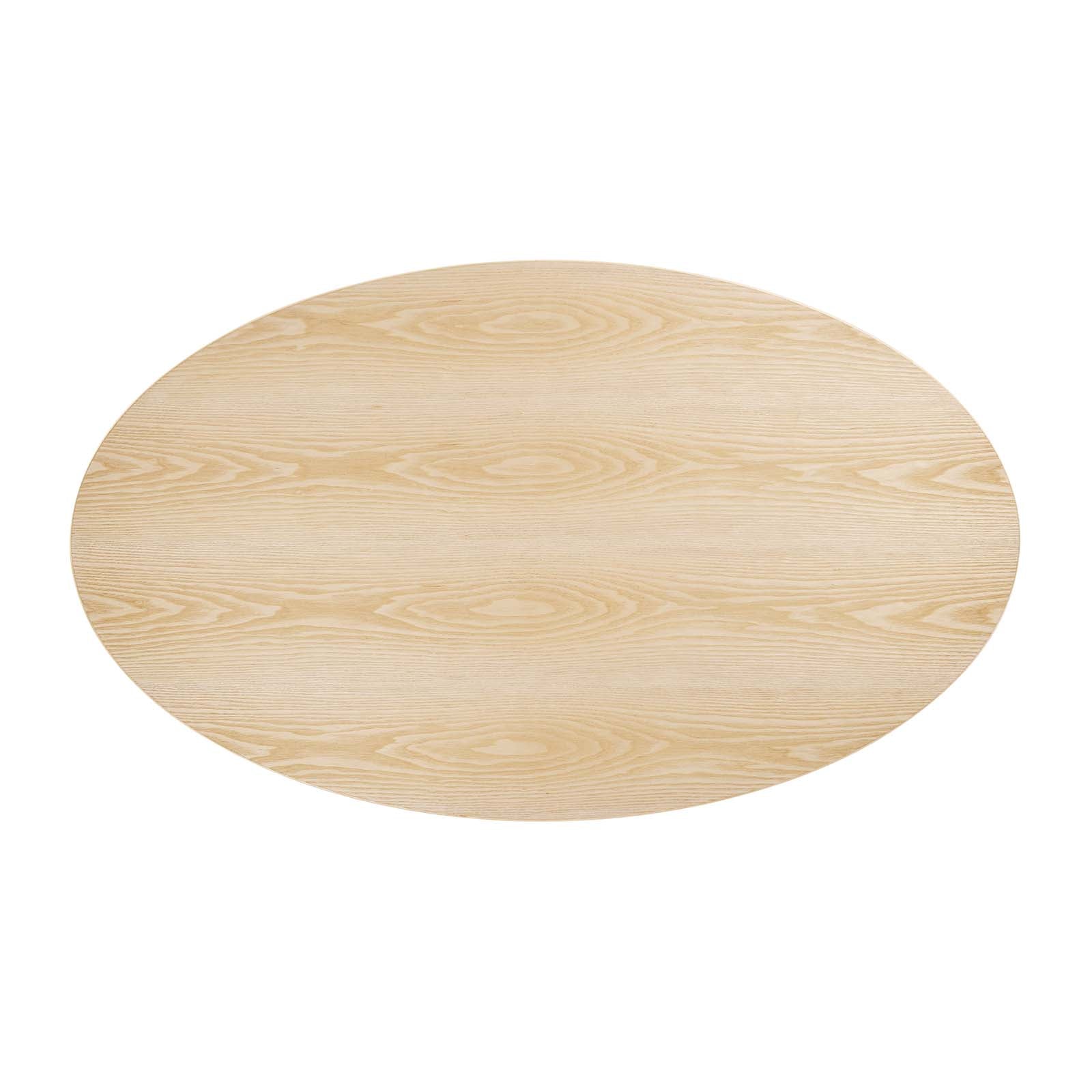 Lippa 60" Wood Oval Dining Table By Modway - EEI-4887 | Dining Tables | Modishstore - 20