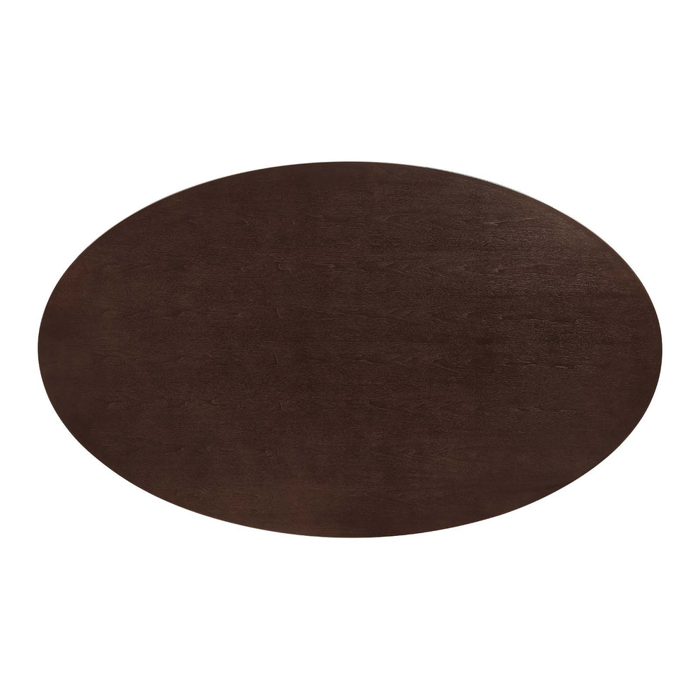 Lippa 78" Wood Oval Dining Table By Modway - EEI-4888 | Dining Tables | Modishstore - 9