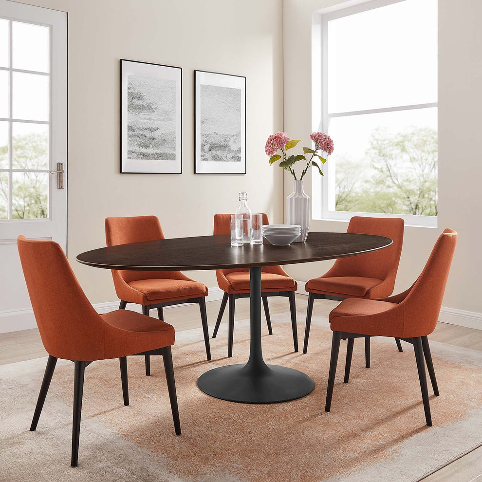 Lippa 78" Wood Oval Dining Table By Modway - EEI-4888 | Dining Tables | Modishstore - 1