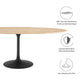Lippa 78" Wood Oval Dining Table By Modway - EEI-4888