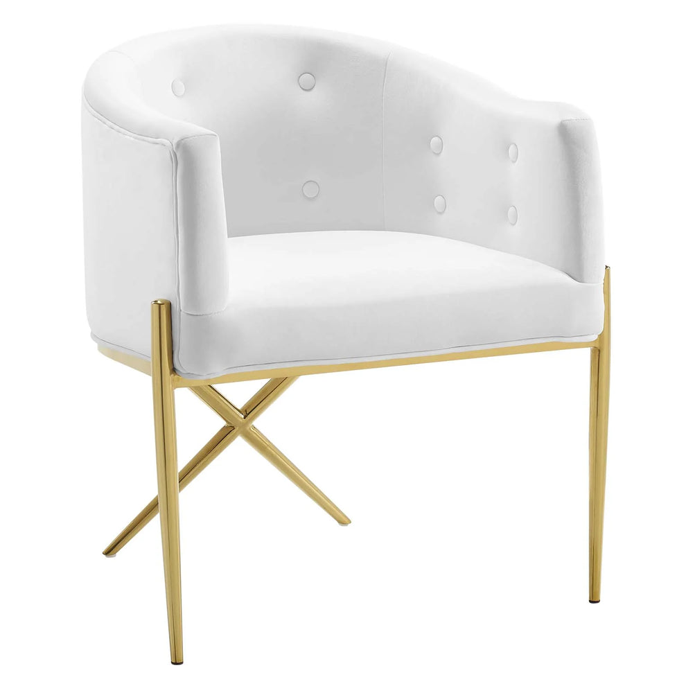 Modway Savour Accent Dining Armchair Performance Velvet Set of 2 - EEI-5042 | Armchairs | Modishstore - 13
