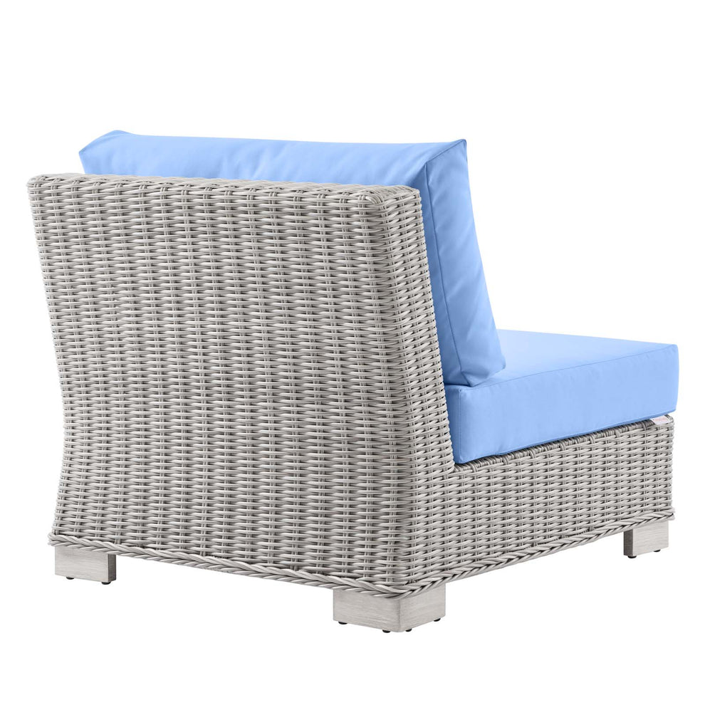 Modway Conway Outdoor Patio Wicker Rattan 6-Piece Sectional Sofa Furniture Set - EEI-5099 | Outdoor Sofas, Loveseats & Sectionals | Modishstore - 7