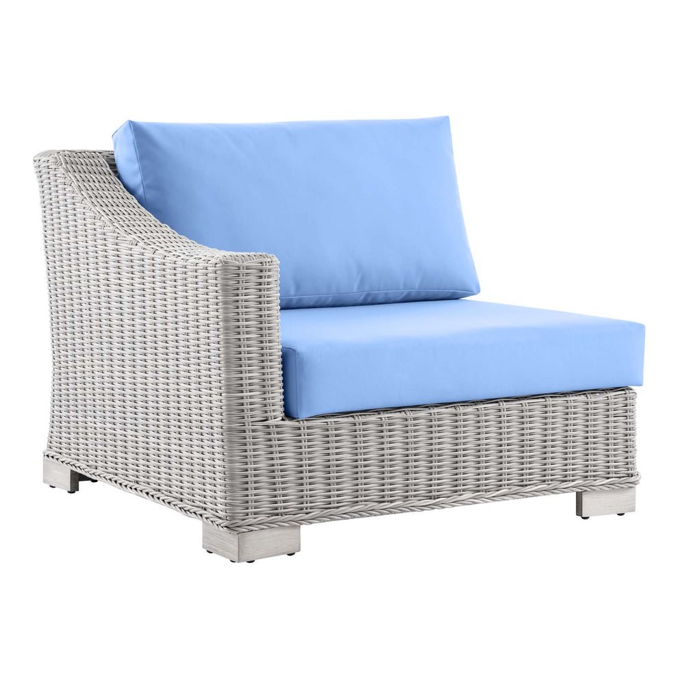 Modway Conway Outdoor Patio Wicker Rattan 6-Piece Sectional Sofa Furniture Set - EEI-5099 | Outdoor Sofas, Loveseats & Sectionals | Modishstore - 14