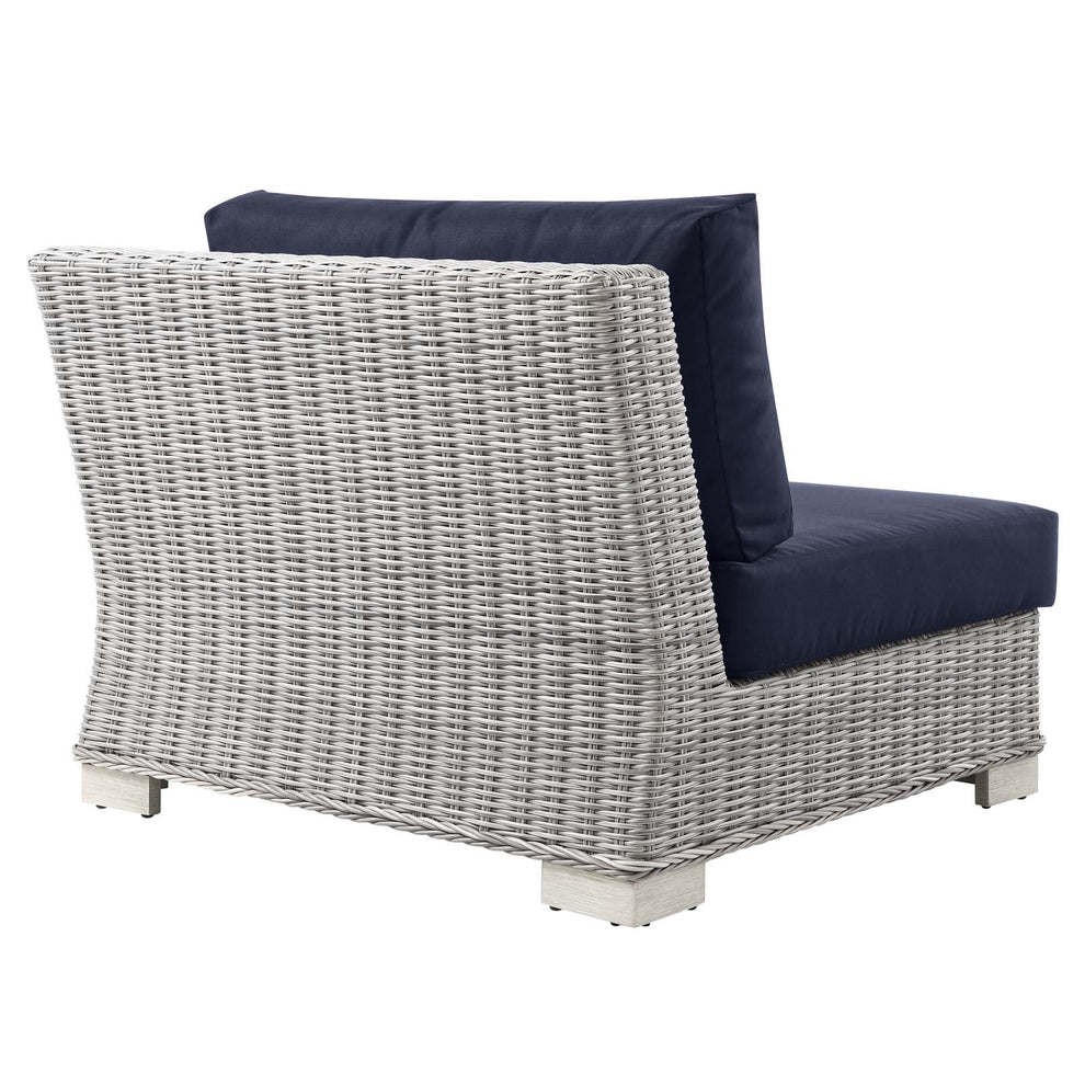 Modway Conway Outdoor Patio Wicker Rattan 6-Piece Sectional Sofa Furniture Set - EEI-5099 | Outdoor Sofas, Loveseats & Sectionals | Modishstore - 24