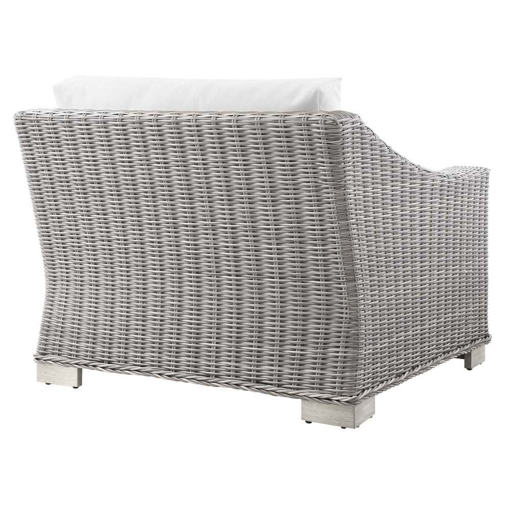 Modway Conway Outdoor Patio Wicker Rattan 6-Piece Sectional Sofa Furniture Set - EEI-5099 | Outdoor Sofas, Loveseats & Sectionals | Modishstore - 42