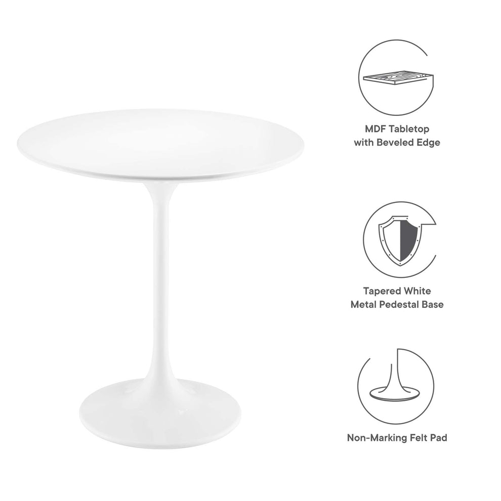 Lippa 20" Round Side Table By Modway - EEI-5678 | Side Tables | Modishstore - 12