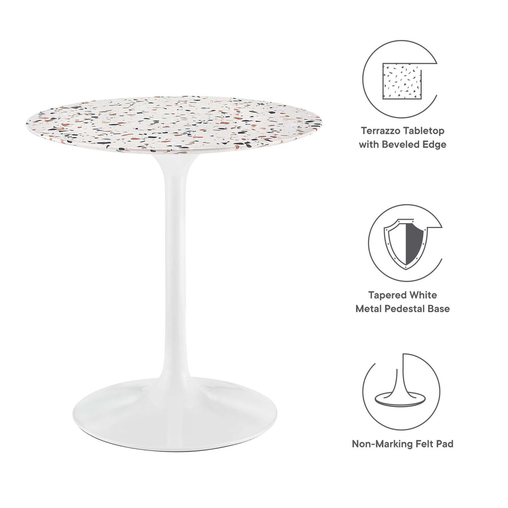 Lippa 28" Round Terrazzo Dining Table By Modway - EEI-5697 | Dining Tables | Modishstore - 12