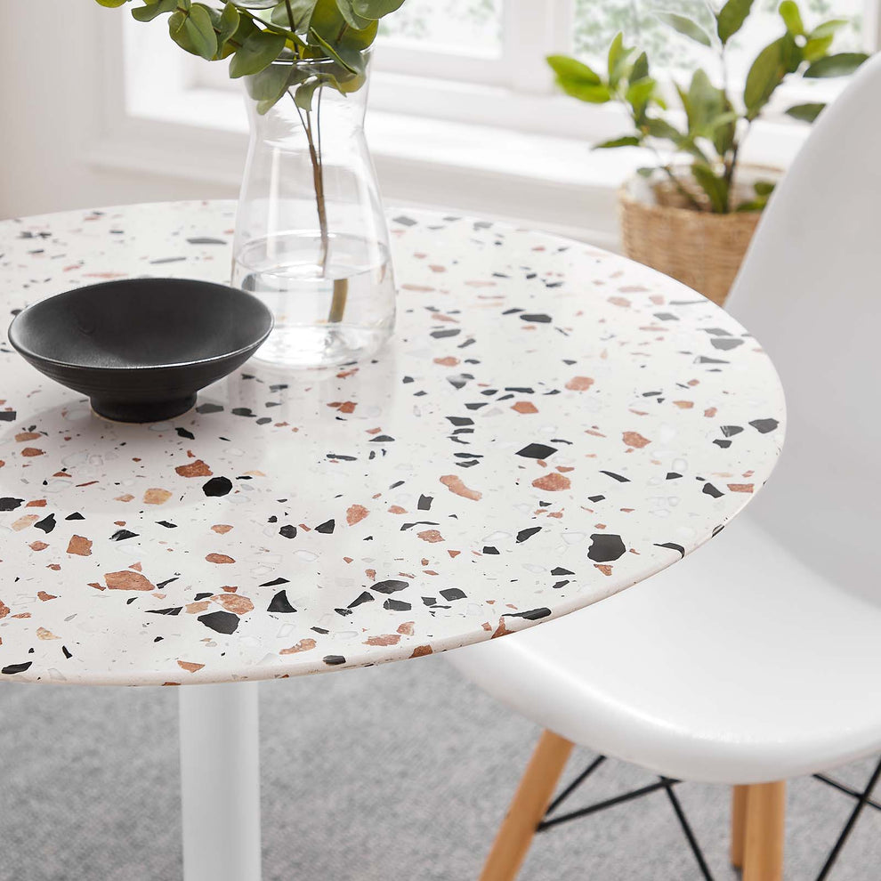 Lippa 28" Round Terrazzo Dining Table By Modway - EEI-5697 | Dining Tables | Modishstore - 7