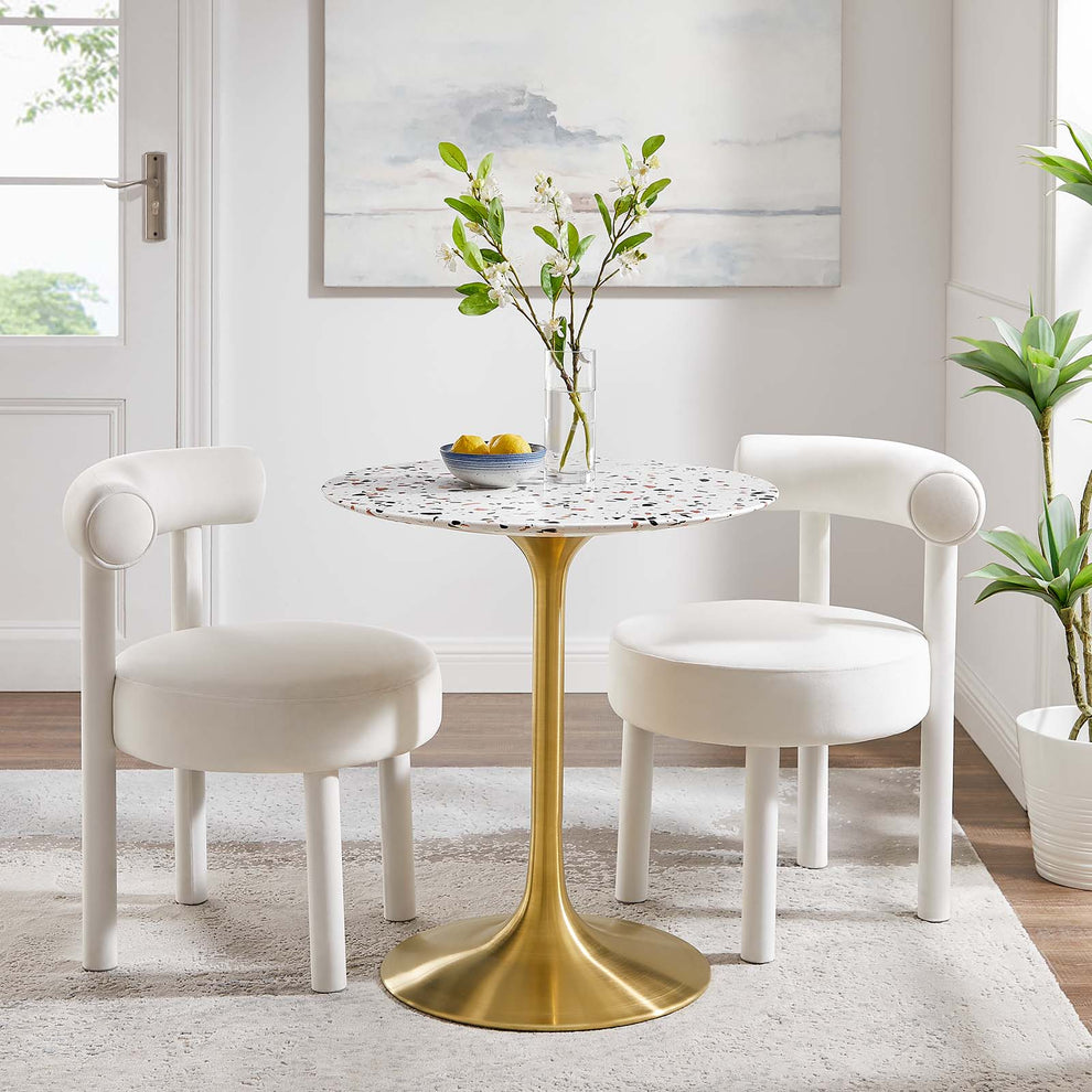 Lippa 28" Round Terrazzo Dining Table By Modway - EEI-5699 | Dining Tables | Modishstore - 8