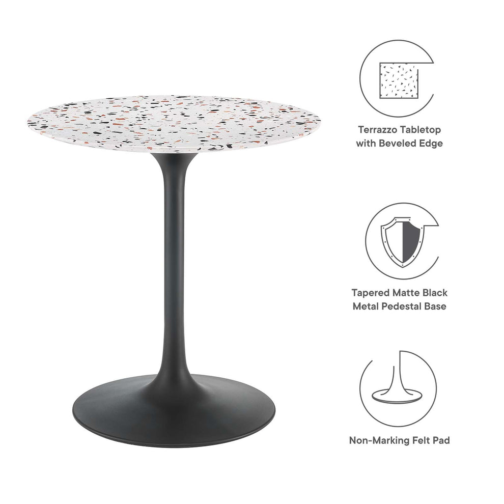 Lippa 28" Round Terrazzo Dining Table By Modway - EEI-5700 | Dining Tables | Modishstore - 12