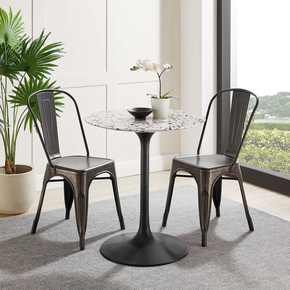 Lippa 28" Round Terrazzo Dining Table By Modway - EEI-5700 | Dining Tables | Modishstore - 8