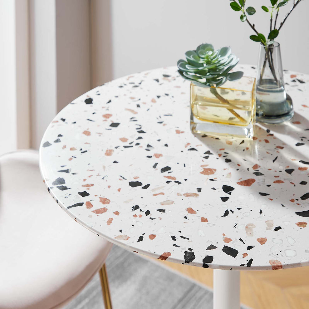 Lippa 28" Round Terrazzo Bar Table By Modway - EEI-5707 | Bar Tables | Modishstore - 7