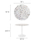 Lippa 36" Round Terrazzo Dining Table By Modway - EEI-5713