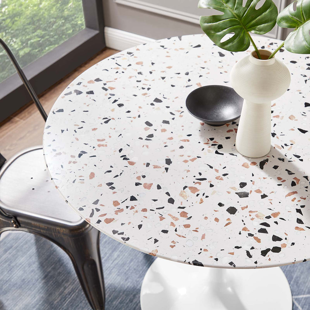 Lippa 36" Round Terrazzo Dining Table By Modway - EEI-5713 | Dining Tables | Modishstore - 7