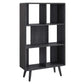 Transmit 5 Shelf Wood Grain Bookcase by Modway | Bookcases | Modishstore - 2