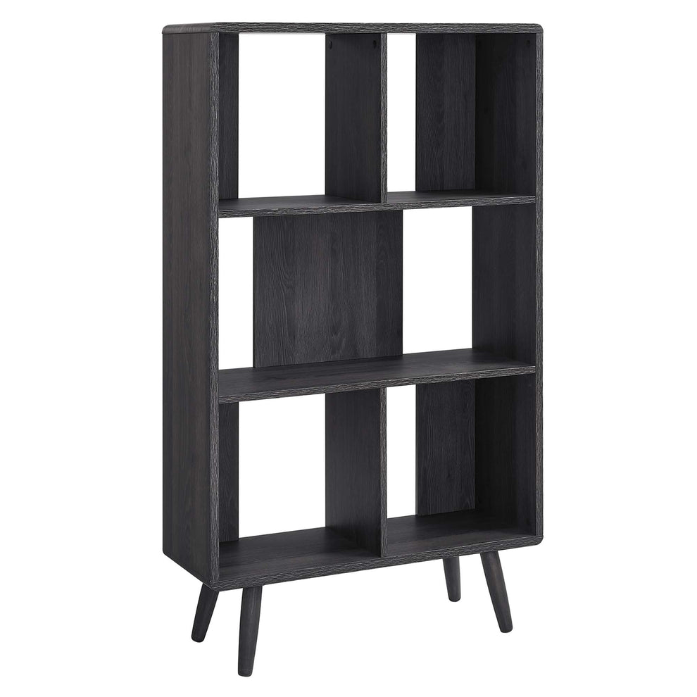 Transmit 5 Shelf Wood Grain Bookcase by Modway | Bookcases | Modishstore - 2