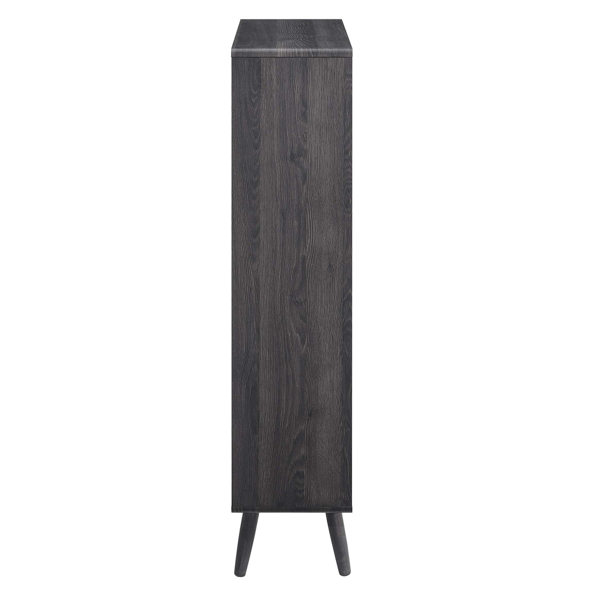 Transmit 5 Shelf Wood Grain Bookcase by Modway | Bookcases | Modishstore - 3