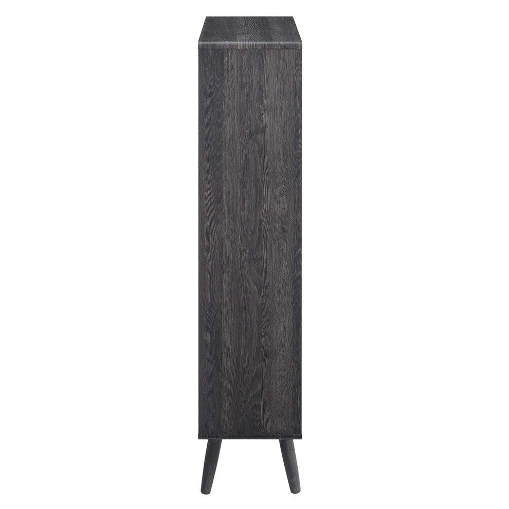 Transmit 5 Shelf Wood Grain Bookcase by Modway | Bookcases | Modishstore - 3