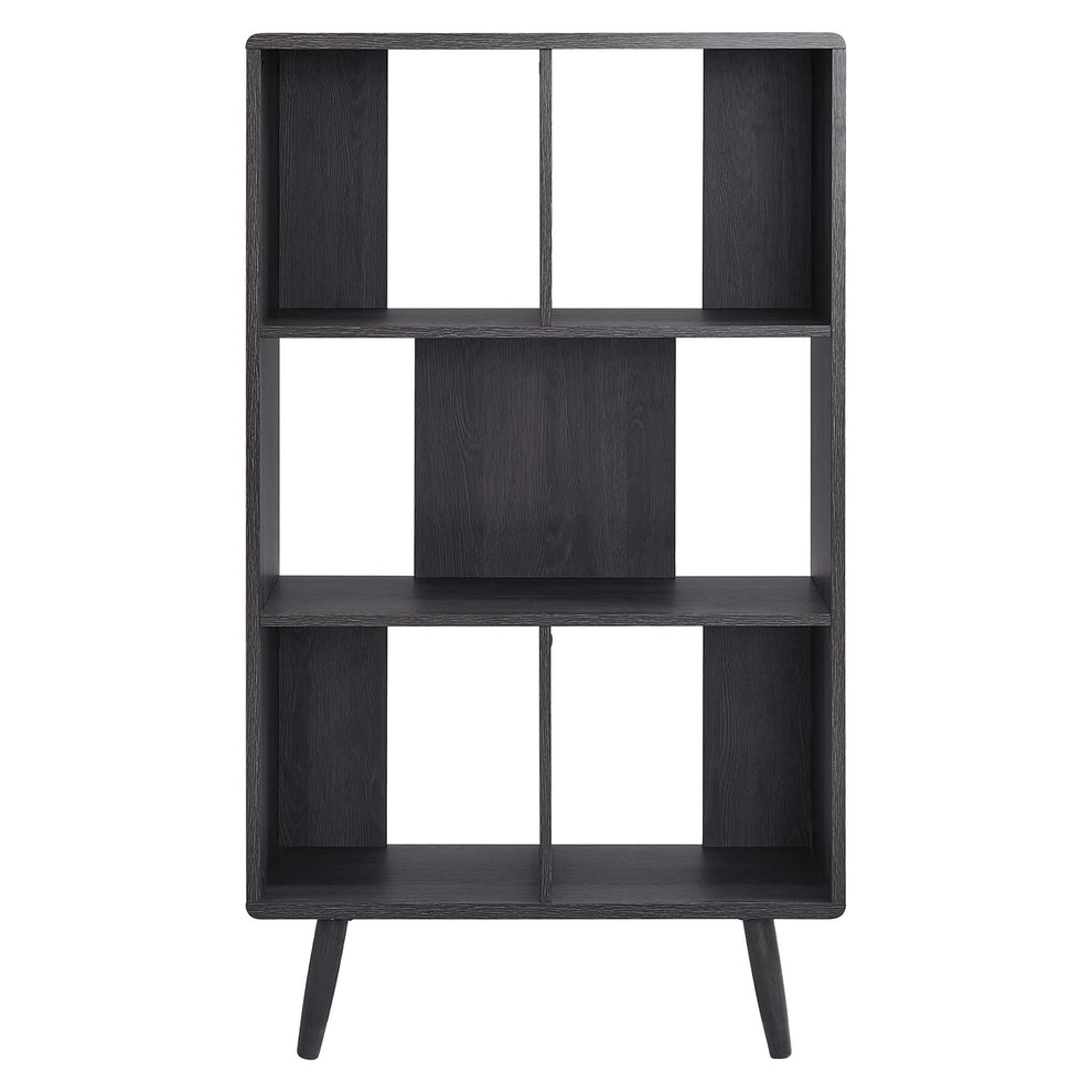Transmit 5 Shelf Wood Grain Bookcase by Modway | Bookcases | Modishstore - 4