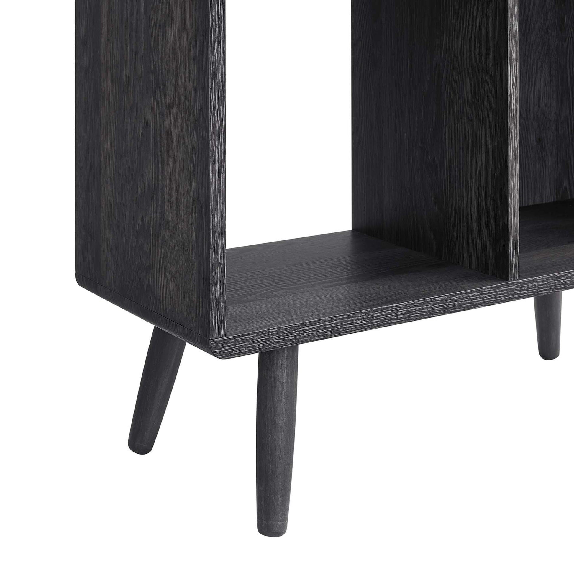 Transmit 5 Shelf Wood Grain Bookcase by Modway | Bookcases | Modishstore - 6