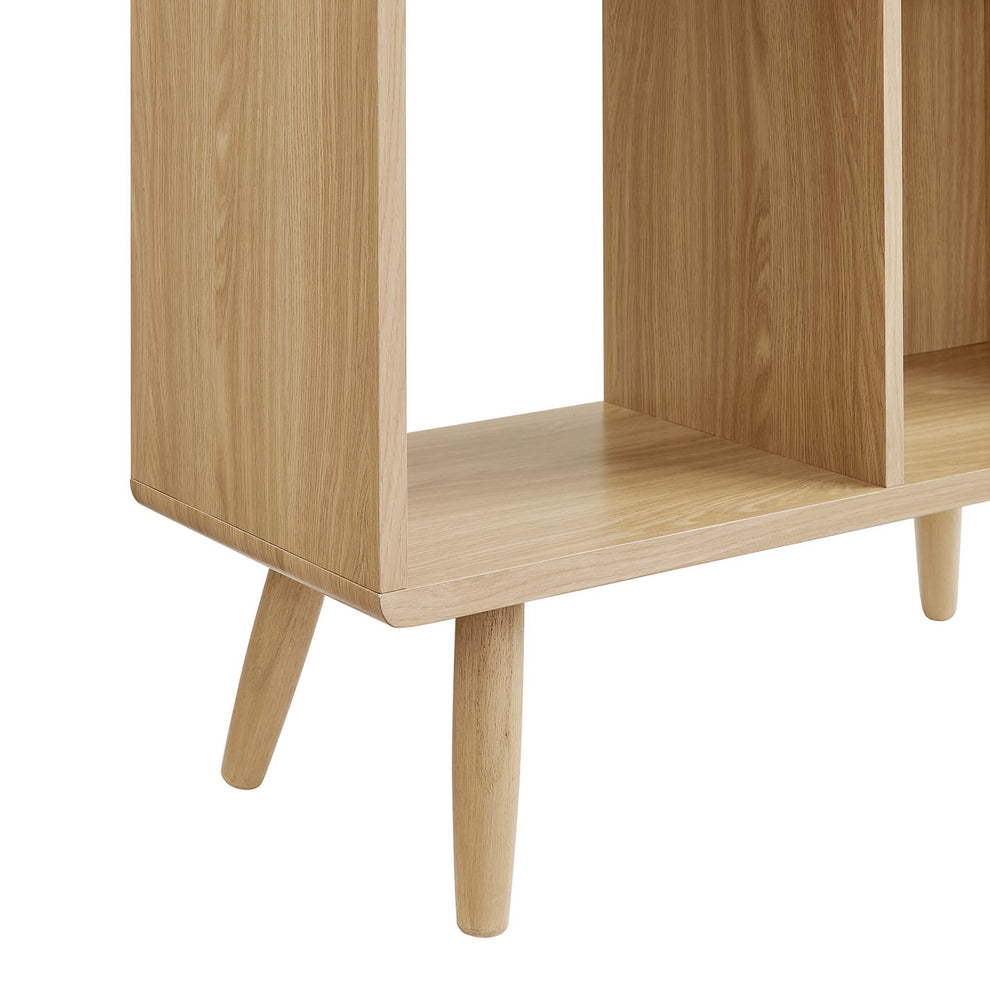 Transmit 5 Shelf Wood Grain Bookcase by Modway | Bookcases | Modishstore - 14