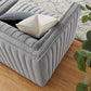Conjure Channel Tufted Upholstered Fabric Loveseat by Modway | Loveseats | Modishstore - 3