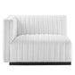 Conjure Channel Tufted Upholstered Fabric Loveseat by Modway | Loveseats | Modishstore - 17