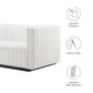 Conjure Channel Tufted Upholstered Fabric Loveseat by Modway | Loveseats | Modishstore - 22
