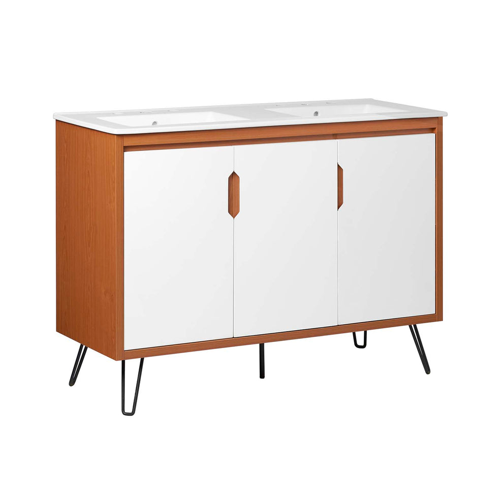 Energize 48" Double Sink Bathroom Vanity By Modway - EEI-5807 | Bathroom Accessories | Modishstore - 10
