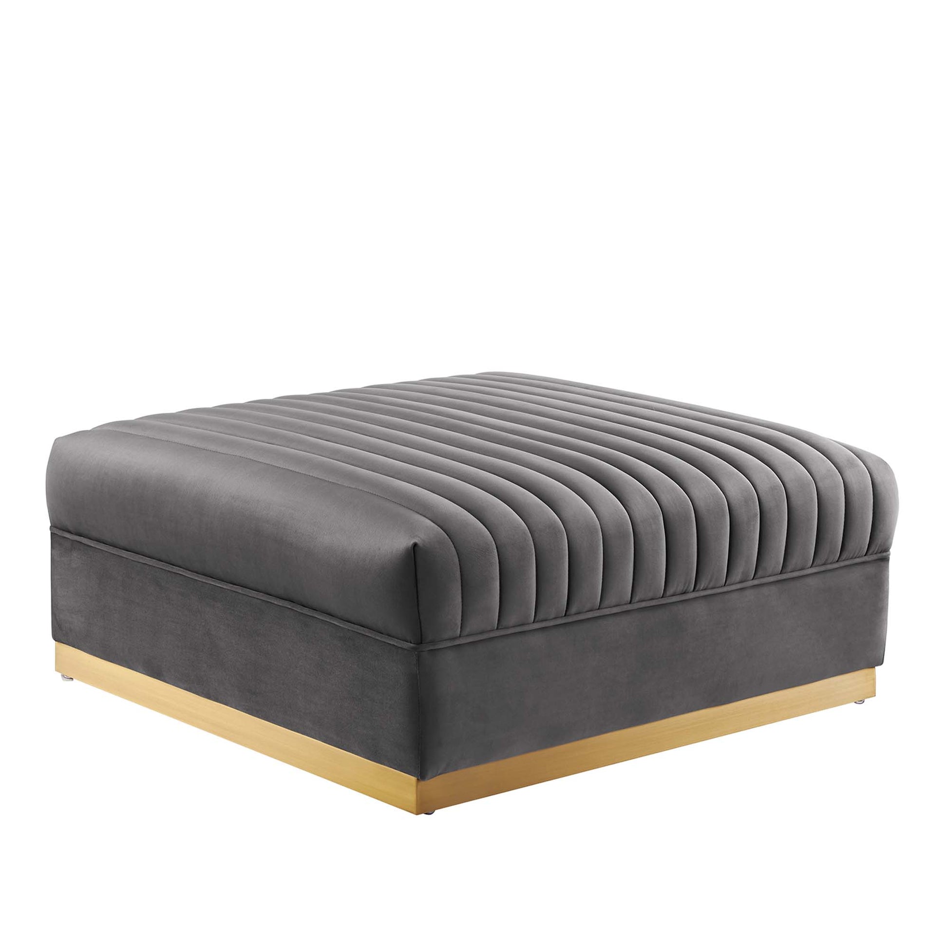 Conjure Channel Tufted Upholstered Fabric Loveseat by Modway | Loveseats | Modishstore - 25
