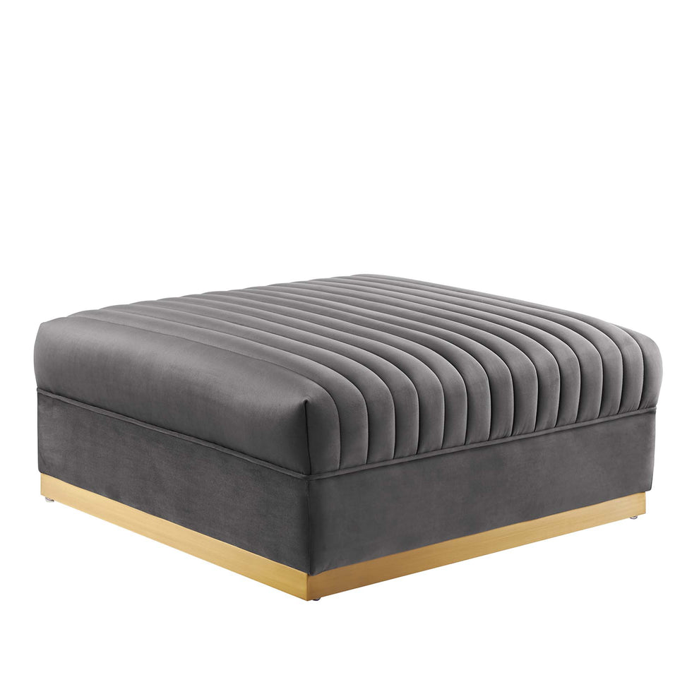 Conjure Channel Tufted Upholstered Fabric Loveseat by Modway | Loveseats | Modishstore - 25