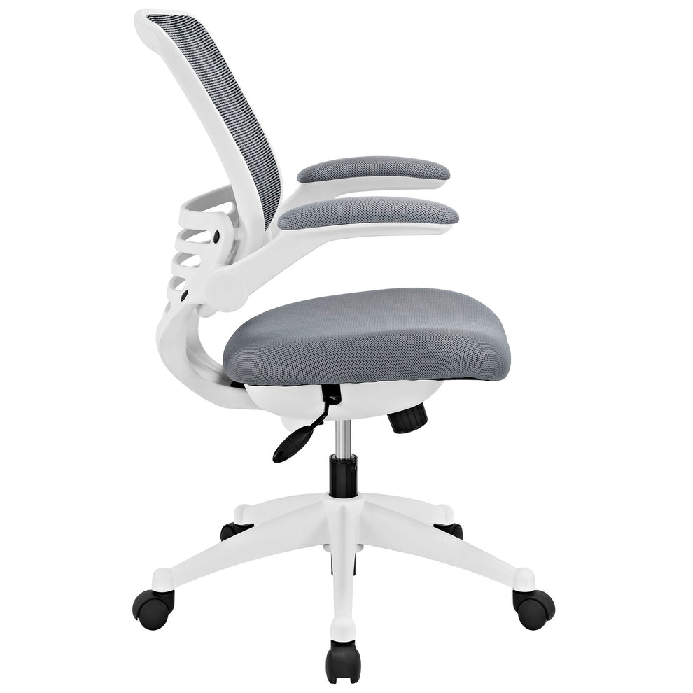 Modway Edge White Base Office Chair - EEI-596 | Office Chairs | Modishstore - 4