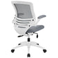 Modway Edge White Base Office Chair - EEI-596