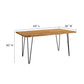 Henley 60" Live Edge Acacia Wood Dining Table By Modway - EEI-6059 | Dining Tables | Modishstore - 29