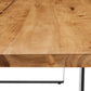Viggo 74" Live Edge Acacia Wood Dining Table By Modway - EEI-6069