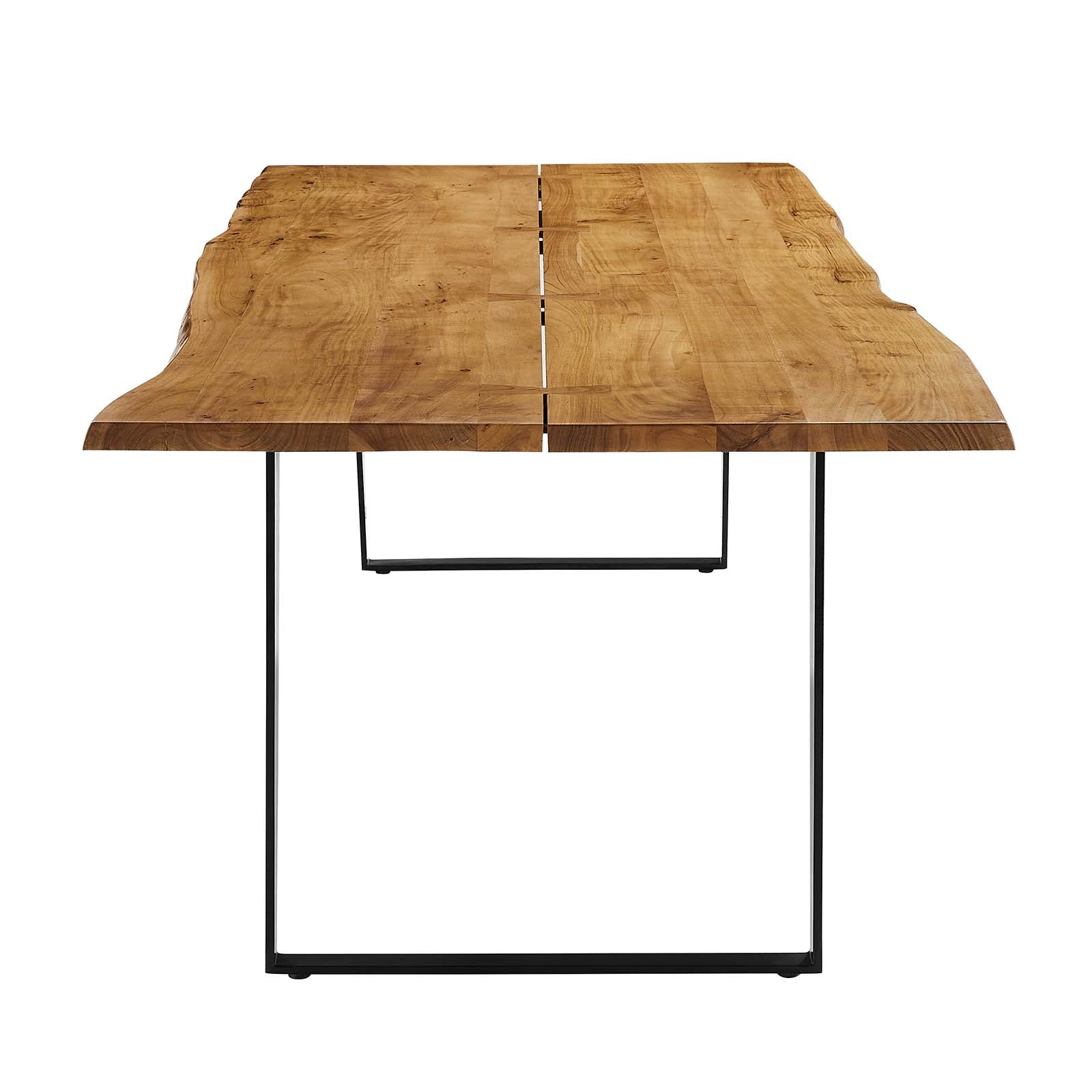 Viggo 96" Live Edge Acacia Wood Dining Table By Modway - EEI-6071 | Dining Tables | Modishstore - 20