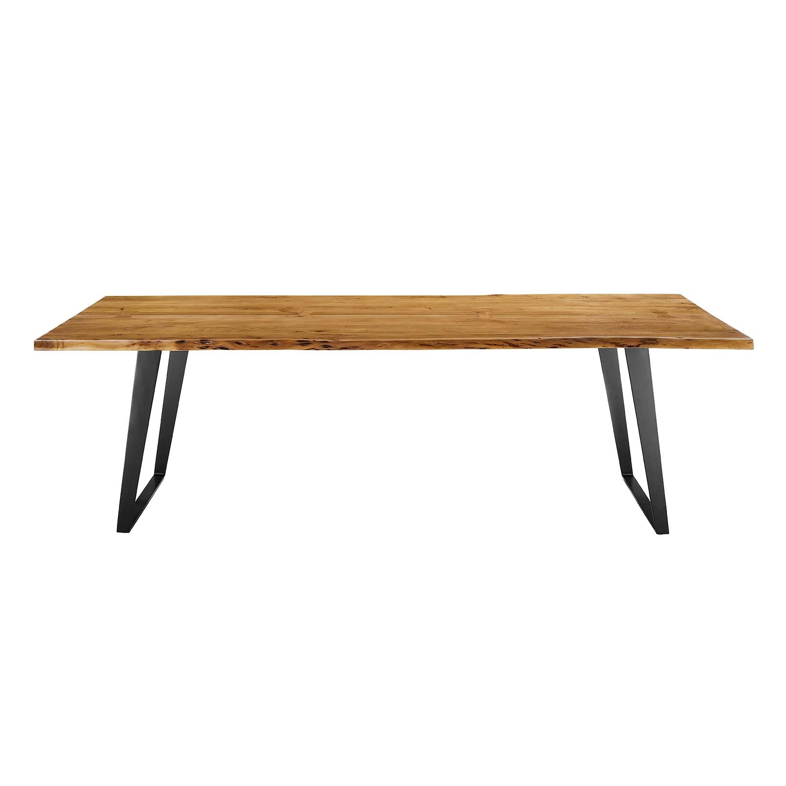 Viggo 96" Live Edge Acacia Wood Dining Table By Modway - EEI-6071 | Dining Tables | Modishstore - 13