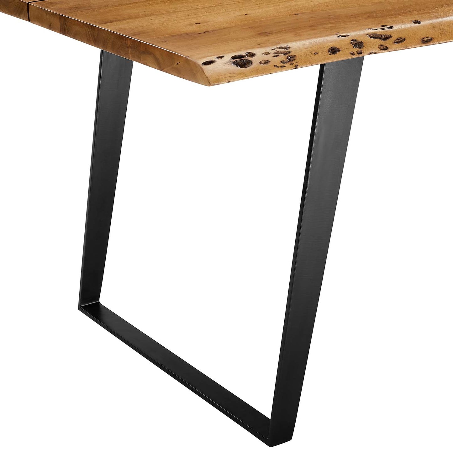 Viggo 96" Live Edge Acacia Wood Dining Table By Modway - EEI-6071 | Dining Tables | Modishstore - 17