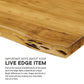 Ardor 96" Live Edge Acacia Wood Dining Table By Modway - EEI-6072 | Dining Tables | Modishstore - 31
