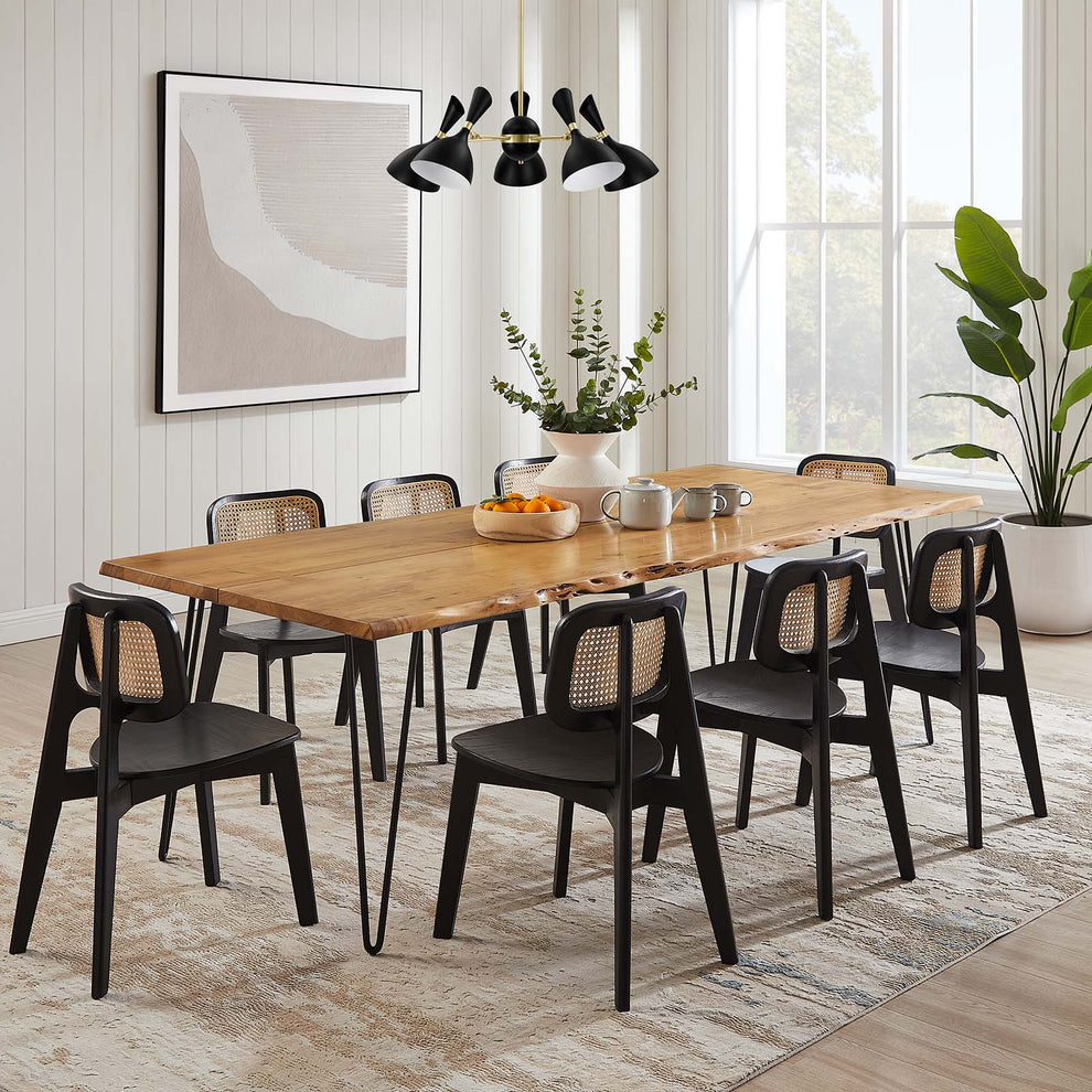 Ardor 96" Live Edge Acacia Wood Dining Table By Modway - EEI-6072 | Dining Tables | Modishstore - 20