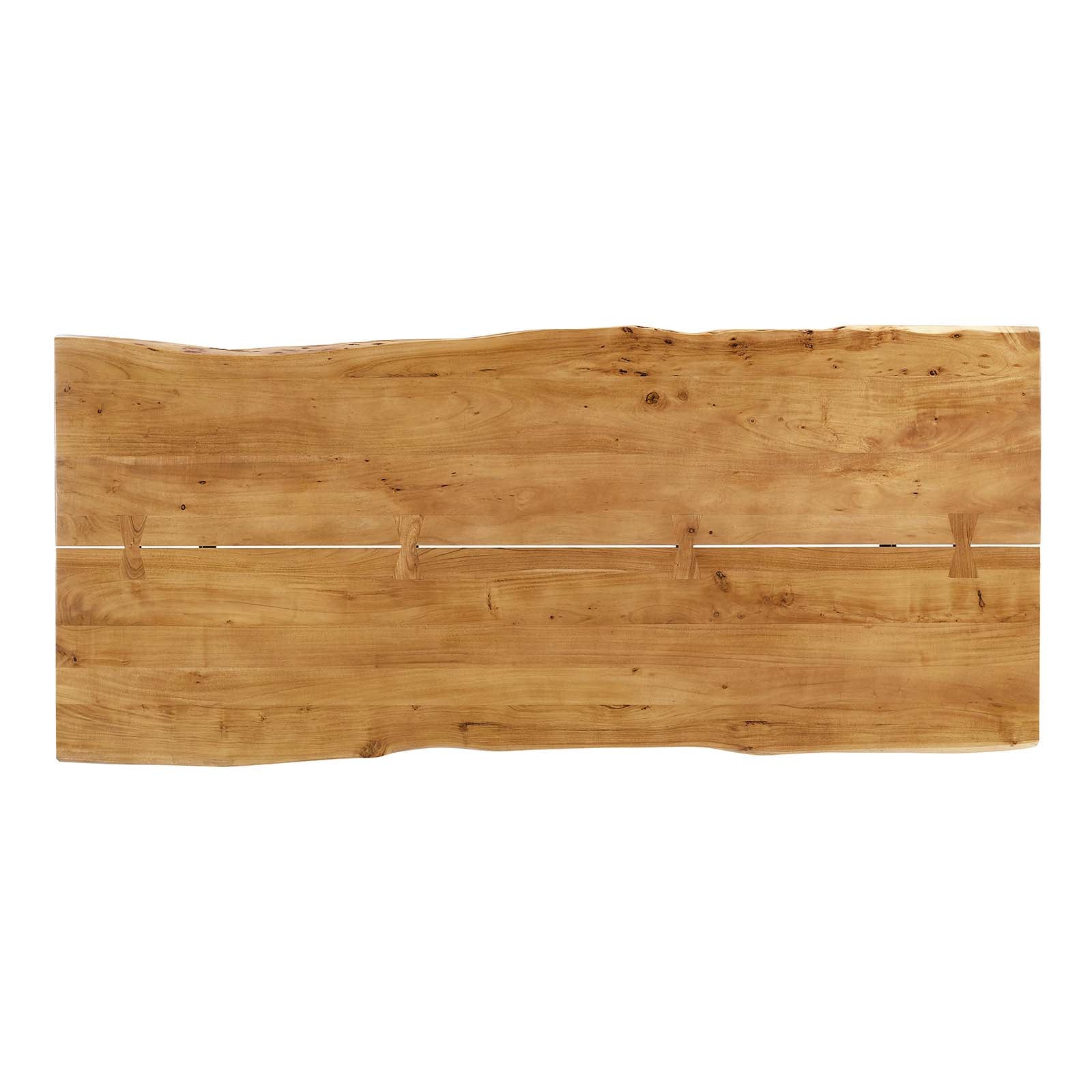 Ardor 96" Live Edge Acacia Wood Dining Table By Modway - EEI-6072 | Dining Tables | Modishstore - 25
