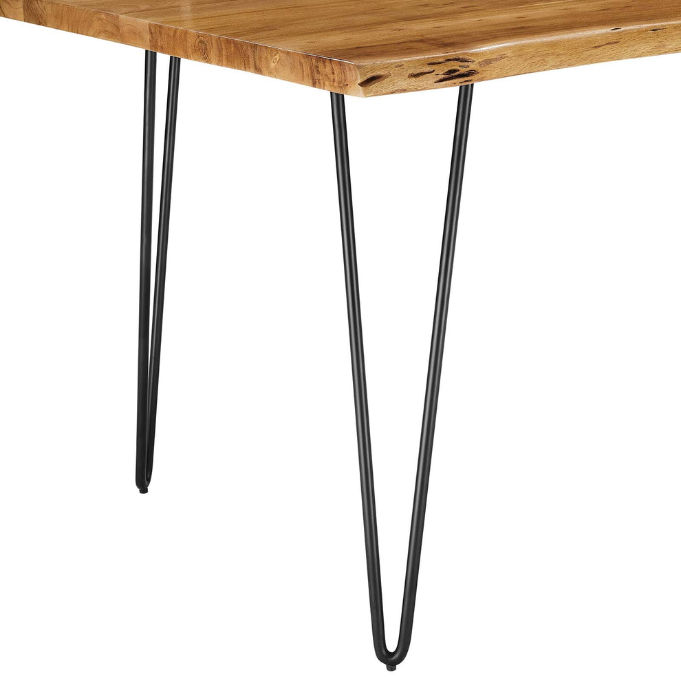 Ardor 96" Live Edge Acacia Wood Dining Table By Modway - EEI-6072 | Dining Tables | Modishstore - 27