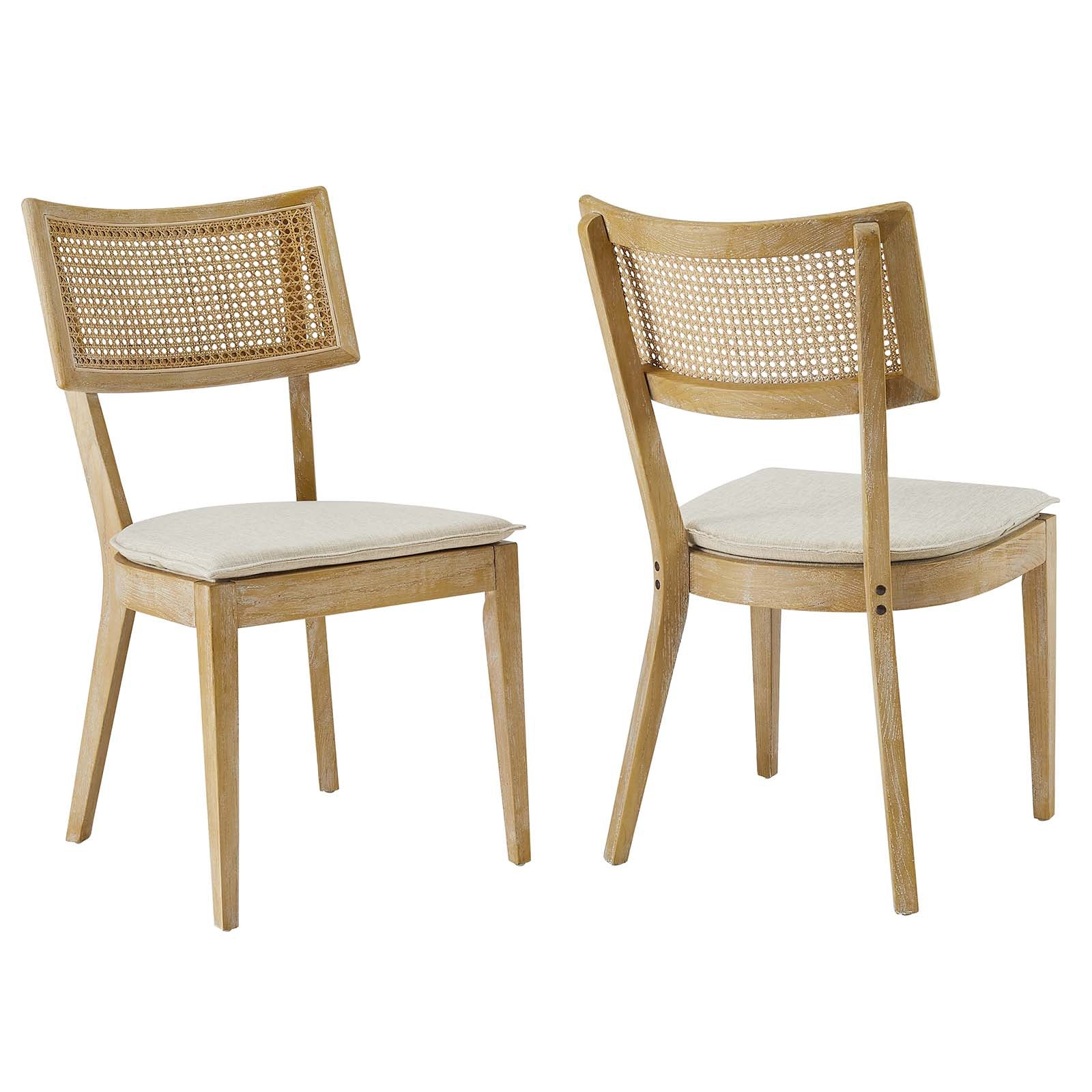 Caledonia Wood Dining Chair Set of 2 By Modway - EEI-6080 | Dining Chairs | Modishstore - 33