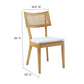 Caledonia Wood Dining Chair Set of 2 By Modway - EEI-6080 | Dining Chairs | Modishstore - 51