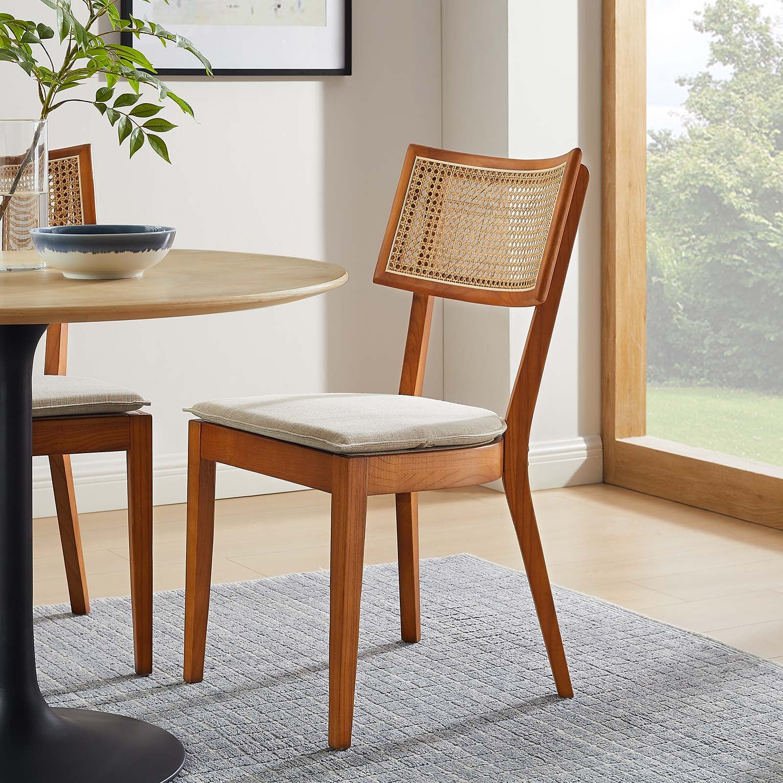 Caledonia Wood Dining Chair Set of 2 By Modway - EEI-6080 | Dining Chairs | Modishstore - 21