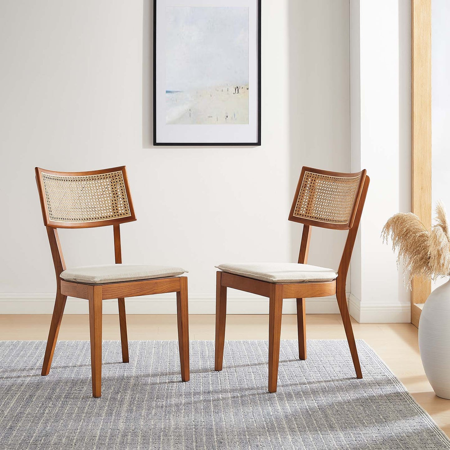 Caledonia Wood Dining Chair Set of 2 By Modway - EEI-6080 | Dining Chairs | Modishstore - 20