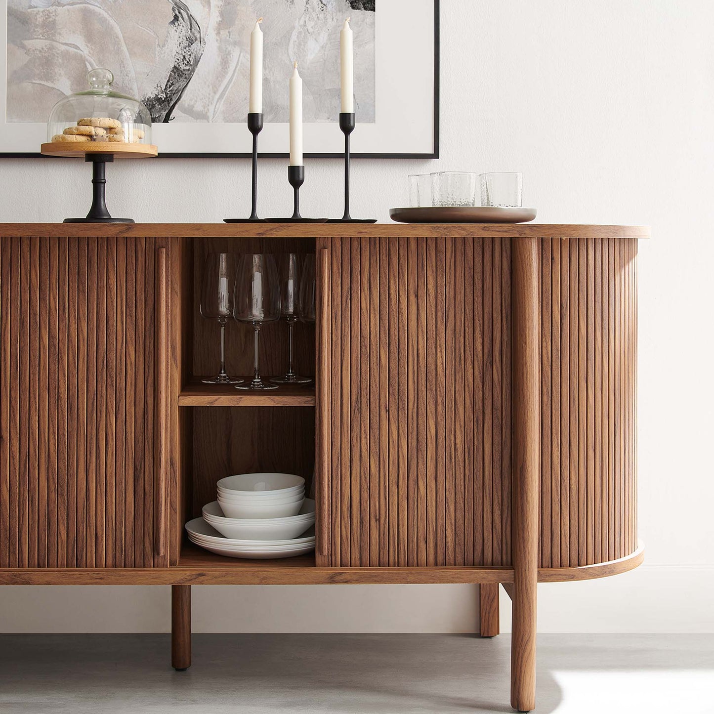 Cadence 63" Curved Sideboard by Modway | Sideboards | Modishstore - 3